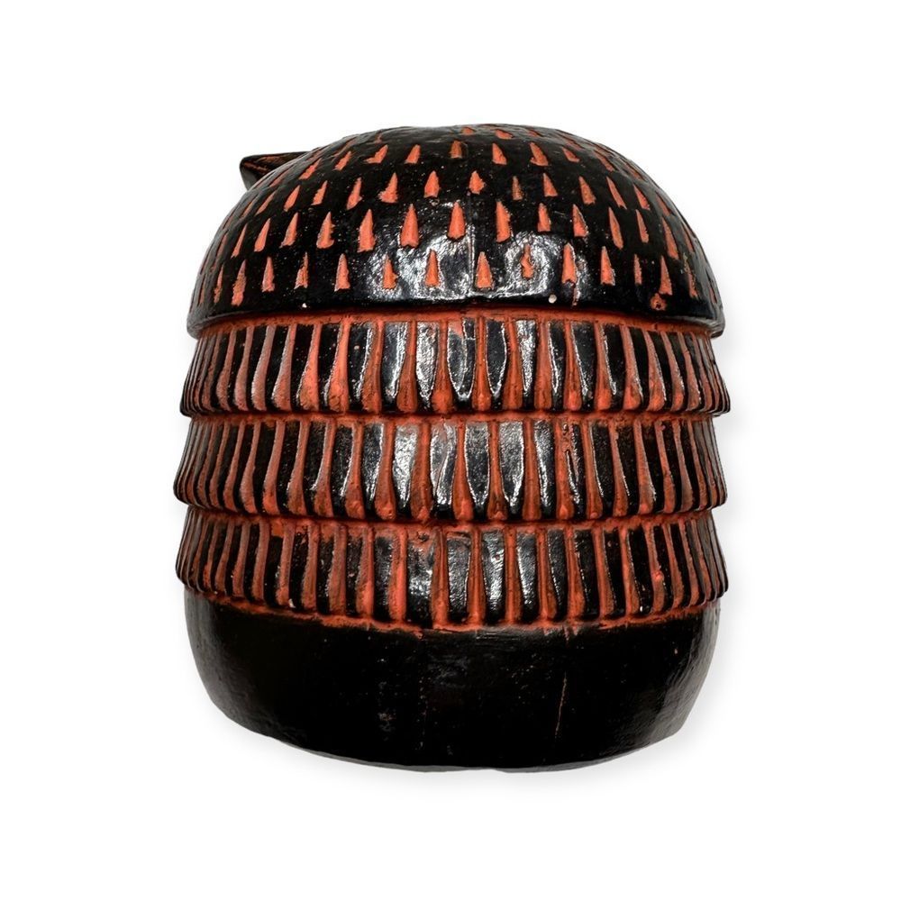 Sylvia Hood Original | Signed Rare Mid Century Find/ Large Hand Carved & Painted - Picture 2 of 6